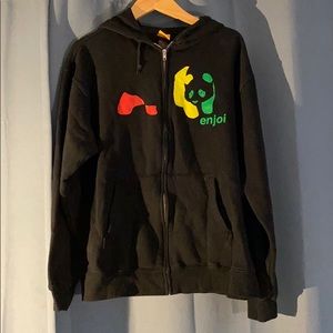 Oversized Black Hoodie